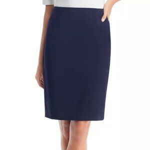 NWT Nine West Women's Navy Pencil Skirt - Size 16W